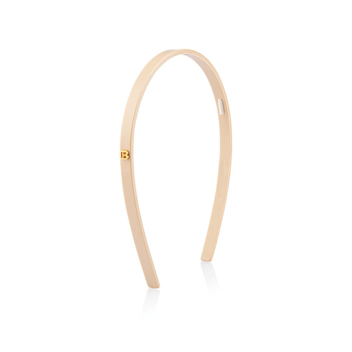 Limited Edition Acetate Headband Small Beige C3 2025