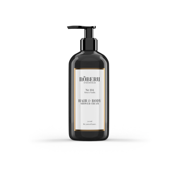 Noberu Hair & Body Shower Cream - Tobacco Vanilla 500 ml