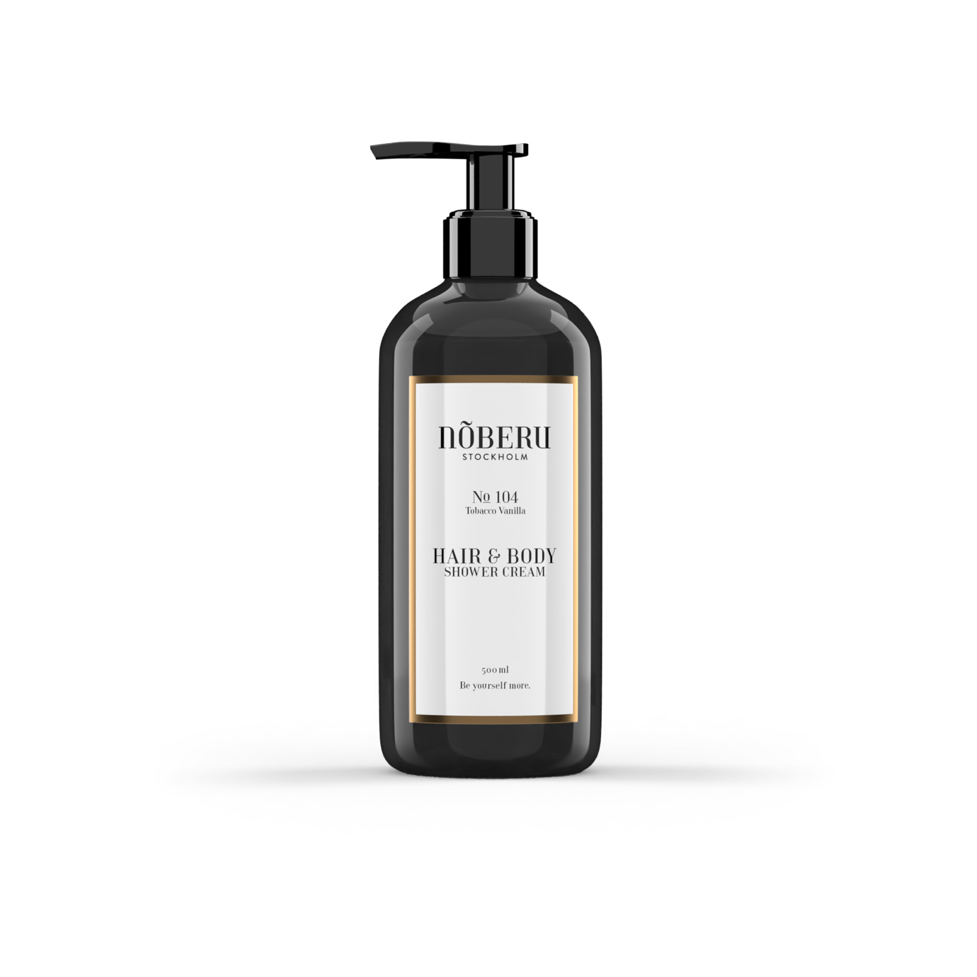 Noberu Hair & Body Shower Cream - Tobacco Vanilla 500 ml