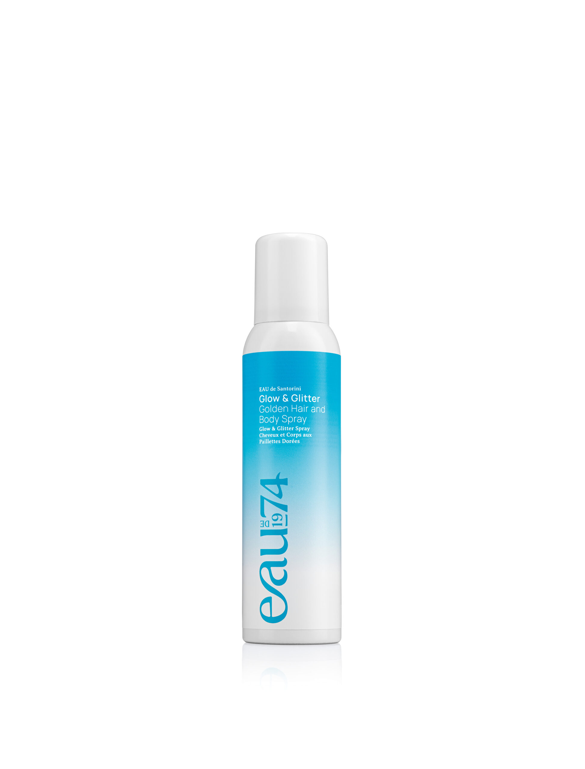 Glow & Shimmer Hair and Body spray - EAU de Santorini 125ml - EAUde1974
