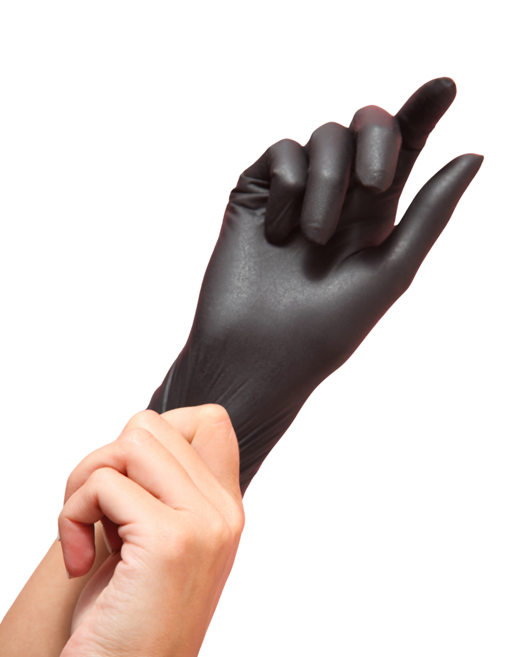 Nitril handsker M (Semperguard Black M)